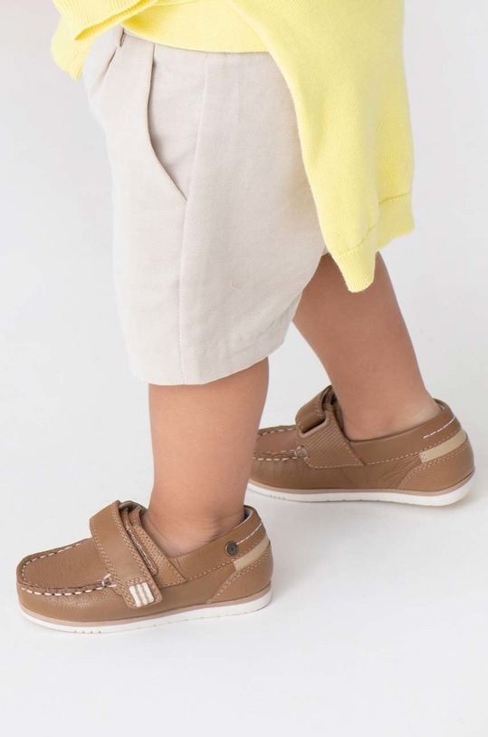 Mayoral mokasyny skórzane dziecięce czarny 41486.85B.Baby