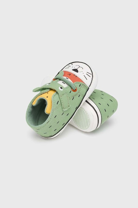 Chłopiec Mayoral Newborn sneakersy niemowlęce 9628.1V.NEWBORN zielony
