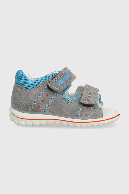 Primigi sandale din piele intoarsa pentru copii textil gri 3860400