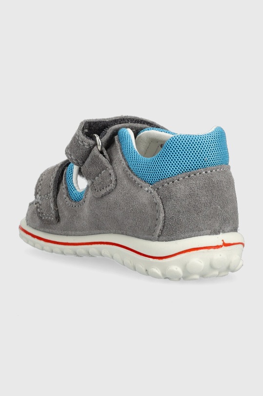 CHLAPEC Dětské semišové sandály Primigi 3860400 šedá