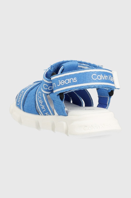 Chłopiec Calvin Klein Jeans sandały dziecięce V1B2.80608.20.23 niebieski