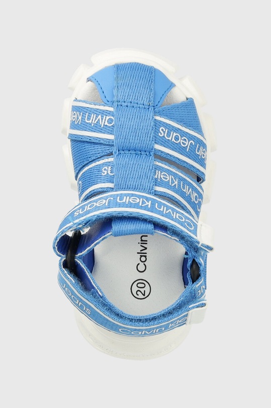 Calvin Klein Jeans sandały dziecięce niebieski V1B2.80608.20.23