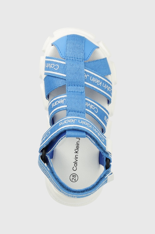 Calvin Klein Jeans sandały dziecięce niebieski V1B2.80608.24.29