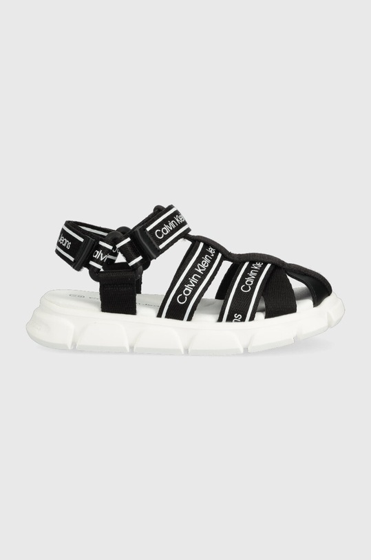 Calvin Klein Jeans sandały dziecięce syntetyczny czarny V1B2.80608.24.29