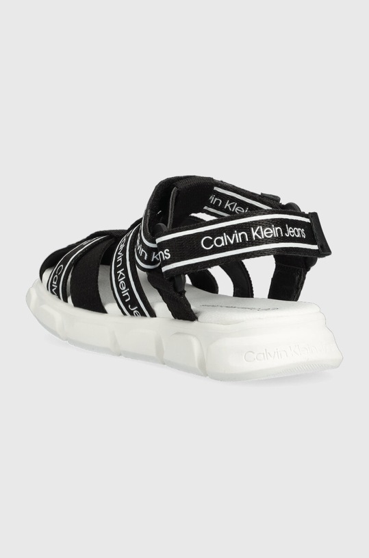 Chłopiec Calvin Klein Jeans sandały dziecięce V1B2.80608.24.29 czarny