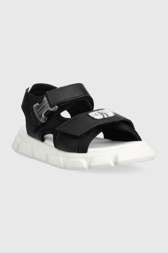 Calvin Klein Jeans sandały dziecięce V1B2.80609.24.29 czarny SS23