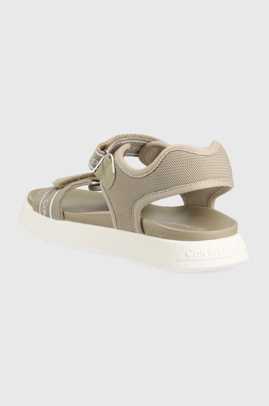 Chłopiec Calvin Klein Jeans sandały dziecięce V3B2.80619.35.38 beżowy