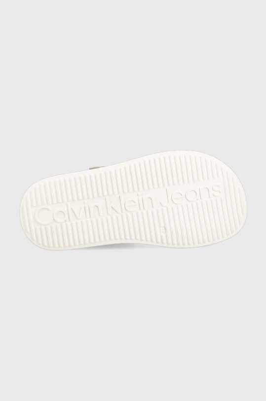 Calvin Klein Jeans sandały dziecięce V3B2.80619.35.38 beżowy