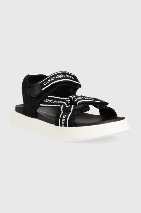Calvin Klein Jeans sandały dziecięce V3B2.80619.35.38 czarny SS23