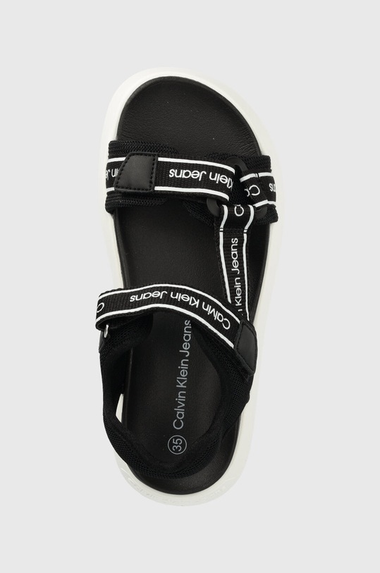 Calvin Klein Jeans sandały dziecięce czarny V3B2.80619.35.38