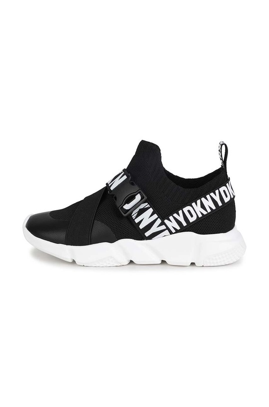 Dkny sneakersy dziecięce D29048 czarny