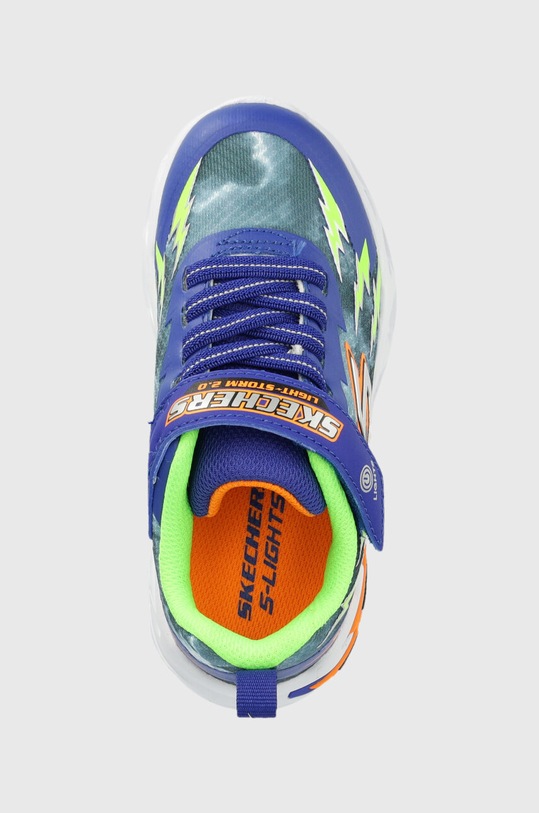 Παιδικά αθλητικά παπούτσια Skechers Light Storm 2.0 σκούρο μπλε 400150L.PPYX