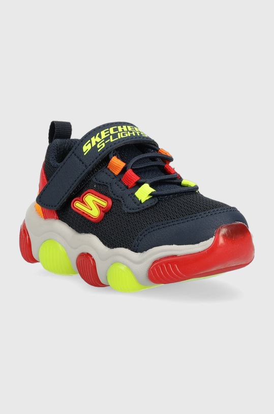 Παιδικά αθλητικά παπούτσια Skechers Mighty Glow 402040N.PPYX σκούρο μπλε SS23