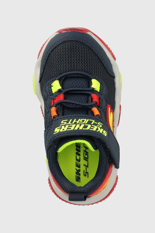 Παιδικά αθλητικά παπούτσια Skechers Mighty Glow σκούρο μπλε 402040N.PPYX