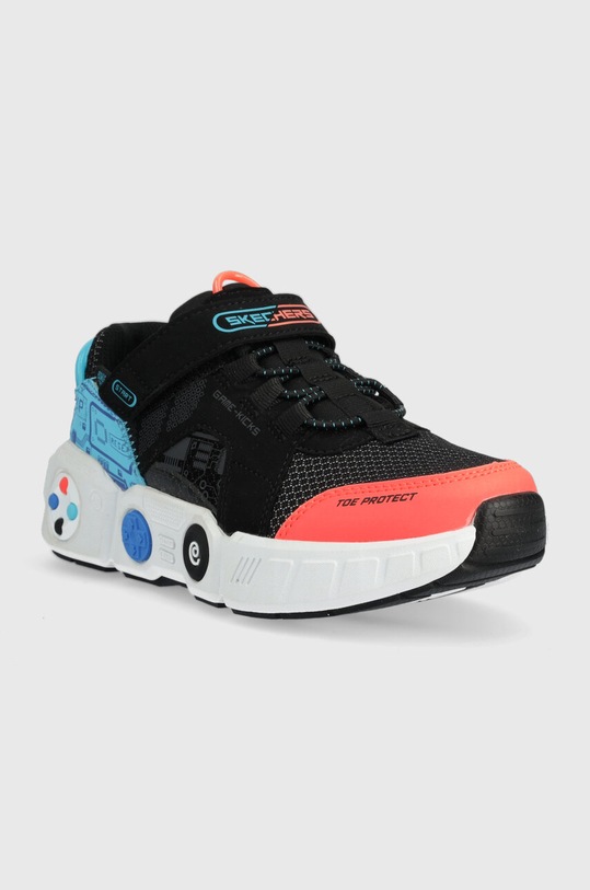 Skechers sneakersy dziecięce 402260L.PPYX czarny SS23