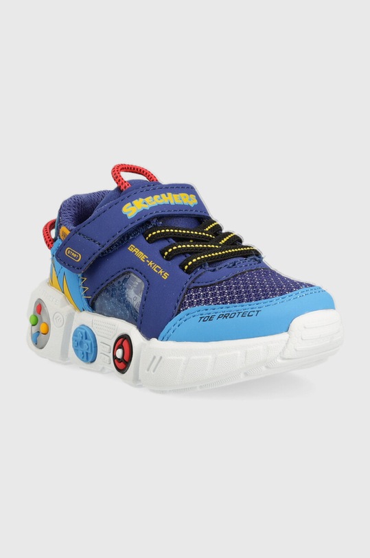 Skechers sneakersy dziecięce 402262N.PPYX niebieski SS23