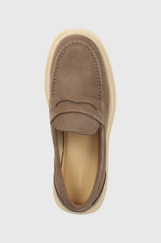 Gant mokasyny zamszowe Folida zielony 26573760.G771