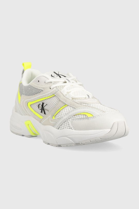 Tenisky Calvin Klein Jeans RETRO TENNIS SU-MESH WN YW0YW00891 bílá AW24