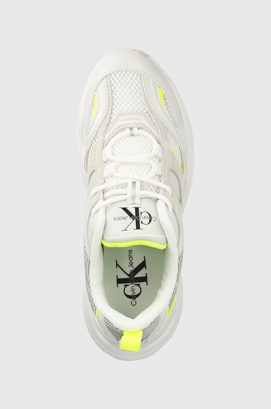 Tenisky Calvin Klein Jeans RETRO TENNIS SU-MESH WN bílá YW0YW00891