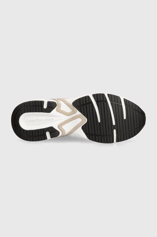 Calvin Klein Jeans sneakersy YW0YW00891 RETRO TENNIS SU-MESH W YW0YW00891 beżowy