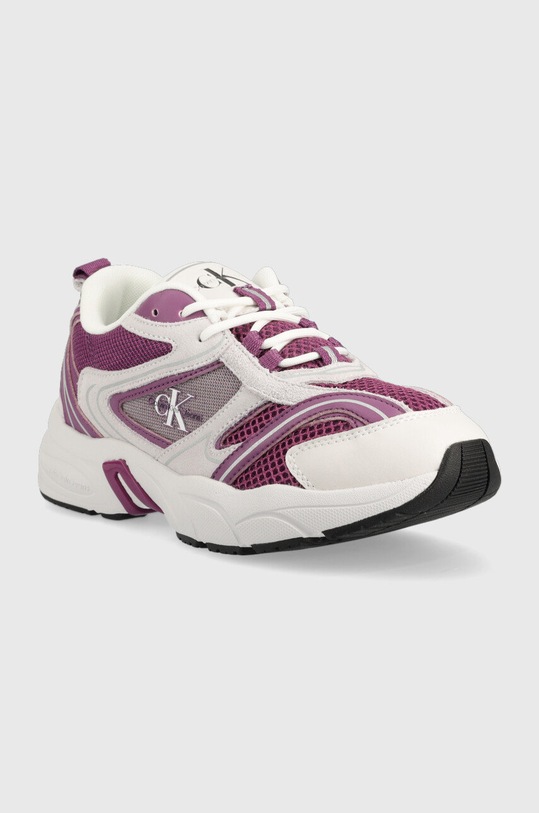 Tenisky Calvin Klein Jeans RETRO TENNIS SU-MESH WN YW0YW00891 fialová AW24
