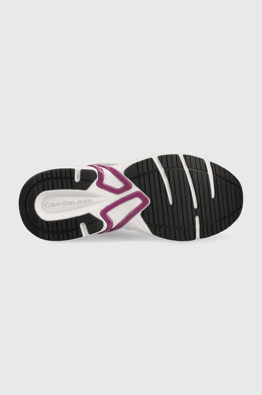 Tenisky Calvin Klein Jeans RETRO TENNIS SU-MESH WN YW0YW00891 fialová