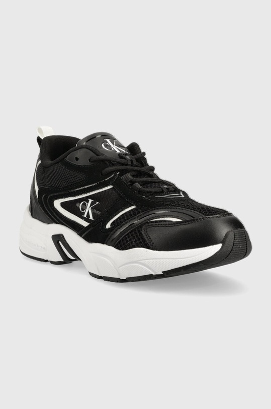 Calvin Klein Jeans sneakersy YW0YW00891 RETRO TENNIS SU-MESH W YW0YW00891 czarny AW24