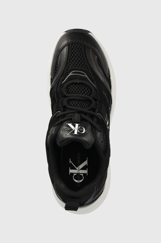 Calvin Klein Jeans sneakersy YW0YW00891 RETRO TENNIS SU-MESH W czarny YW0YW00891