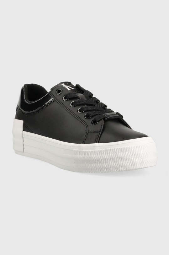 Αθλητικά Calvin Klein Jeans YW0YW00867 VULC FLATFORM BOLD LTH-GLOSSY YW0YW00867 μαύρο SS23