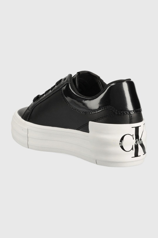 Παπούτσια Αθλητικά Calvin Klein Jeans YW0YW00867 VULC FLATFORM BOLD LTH-GLOSSY YW0YW00867 μαύρο