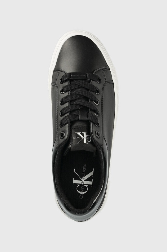 Αθλητικά Calvin Klein Jeans YW0YW00867 VULC FLATFORM BOLD LTH-GLOSSY μαύρο YW0YW00867