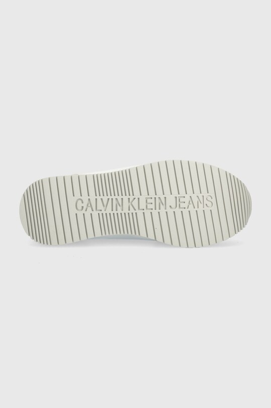 Кроссовки Calvin Klein Jeans YW0YW00840 RUNNER SOCK LACEUP NY-LTH W YW0YW00840 бежевый