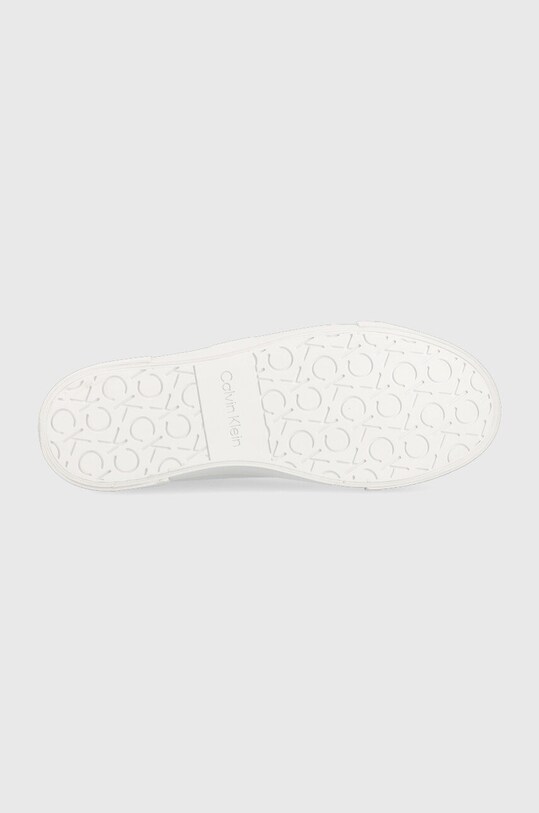 Calvin Klein sneakers LOW PROFILE VULC LACE UP HW0HW01369 alb