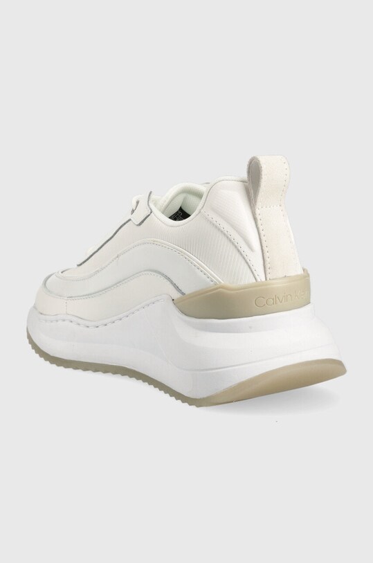 Взуття Кросівки Calvin Klein HW0HW01371 INTERNAL WEDGE LACE UP HW0HW01371 білий