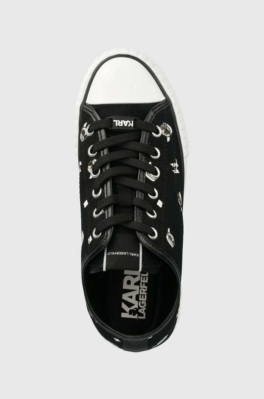 Кеди Karl Lagerfeld KL60415 KAMPUS MAX чорний KL60415.900
