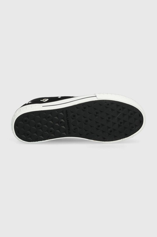 Ниски кецове Karl Lagerfeld KL60415 KAMPUS MAX KL60415.900 черен