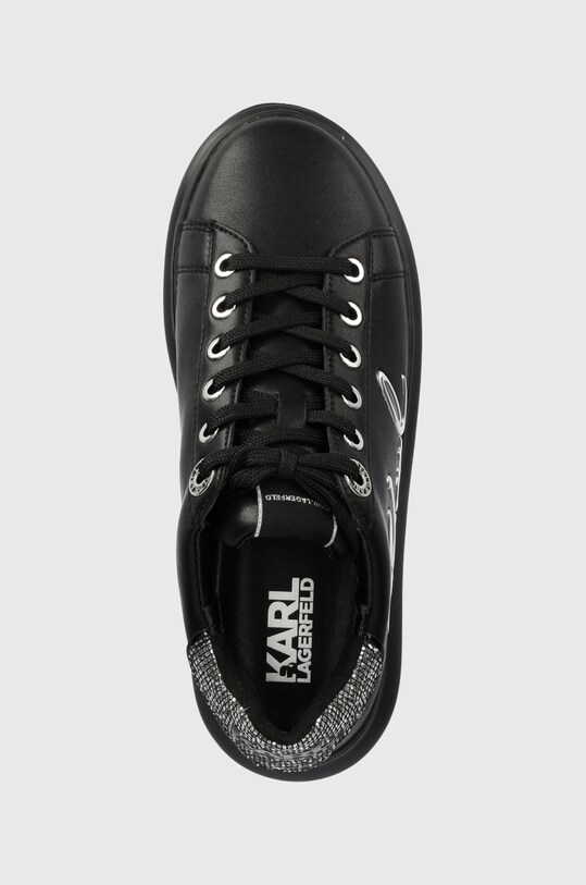 Кожаные кроссовки Karl Lagerfeld KL62510A KAPRI чёрный KL62510A.00S