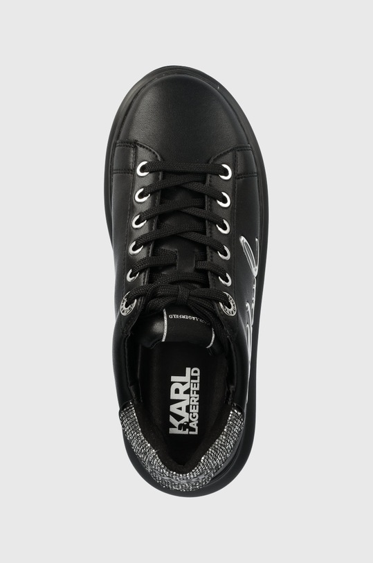Kožené tenisky Karl Lagerfeld KAPRI čierna KL62510A.00S