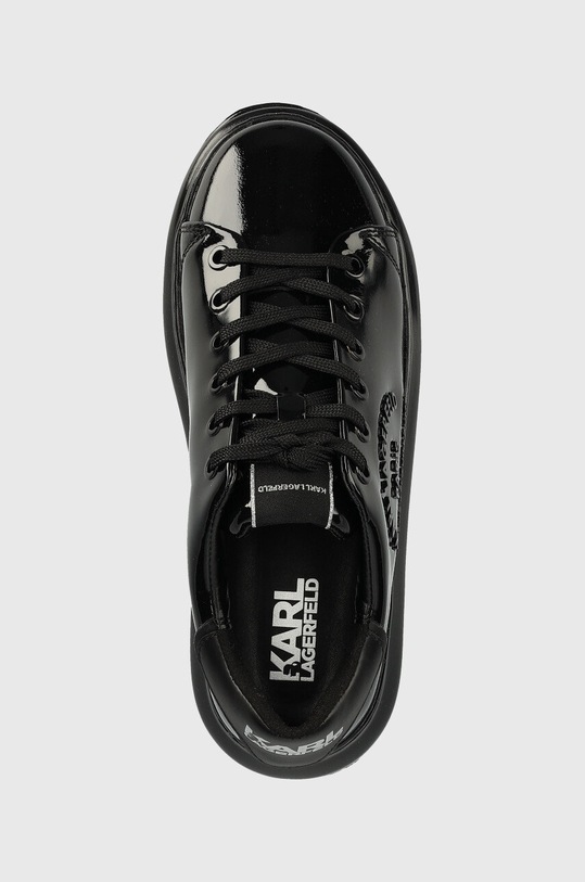 Шкіряні кросівки Karl Lagerfeld KL62539S KAPRI чорний KL62539S.1BP