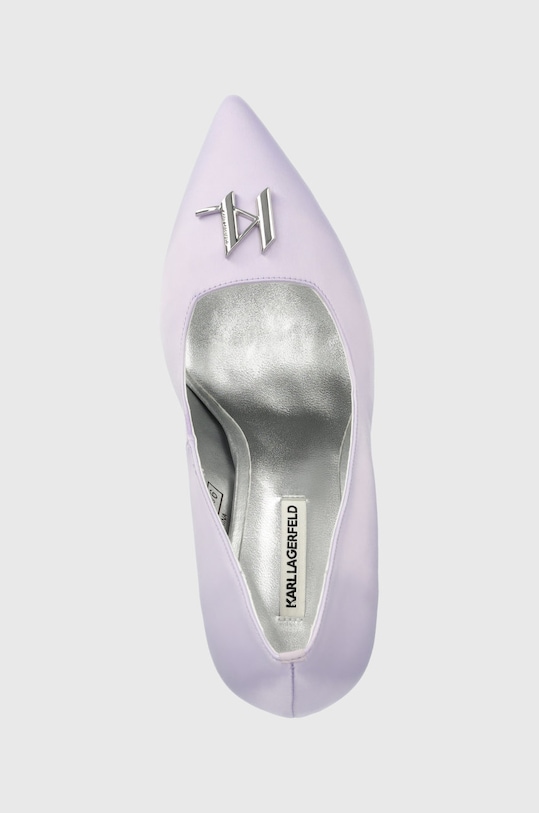 Обувки с висок ток Karl Lagerfeld KL32013 DEBUT виолетов KL32013.SVP