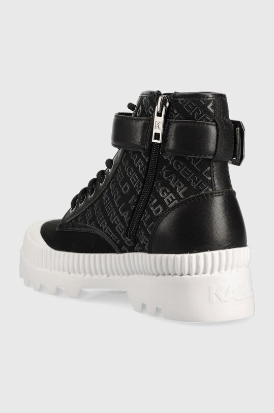 Obuwie Karl Lagerfeld botki TREKKA II KL42546.400 czarny