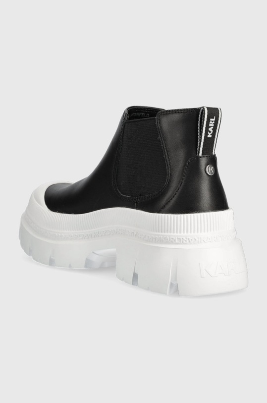 Boty Boty s gumou Karl Lagerfeld TREKKA MAX KL43530.00W černá