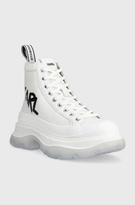 Karl Lagerfeld trampki KL42949 LUNA KL42949.H11 biały SS23