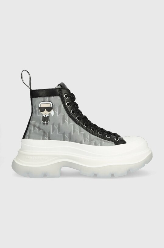 Superge Karl Lagerfeld KL42959 LUNA Sintetični črna KL42959.H00