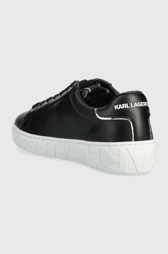 Obuwie Karl Lagerfeld sneakersy skórzane KUPSOLE III KC KL61018A.000 czarny