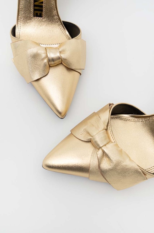 Kat Maconie czółenka skórzane Maren złoty MAREN.GOLD