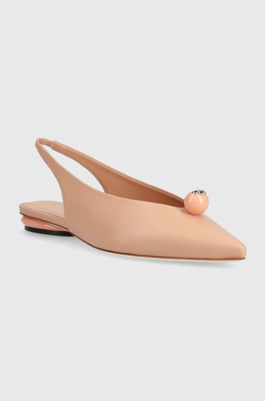 Шкіряні балетки Weekend Max Mara Ecuador 2355210134600 2355210134600.050 рожевий SS23