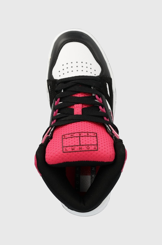 Tommy Jeans sneakers Wmns Droid Mid negru EN0EN02027