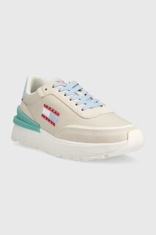 Tenisky Tommy Jeans EN0EN02028 WMNS EVOLVE EN0EN02028 béžová SS23