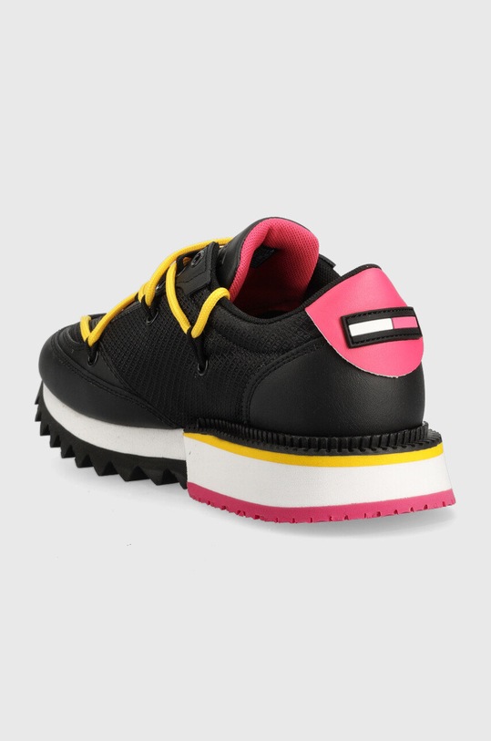 Obutev Superge Tommy Jeans EN0EN02056 WMNS CLEAT ELEVATED EN0EN02056 črna